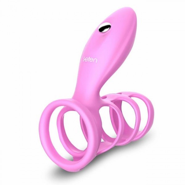 Leten - Silicone Vibrating G-spot Stimulating Cock Ring