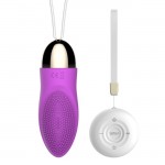 Leten - Feather Brush Design Invisible Series USB Charging Wireless Remote Vibrating Egg