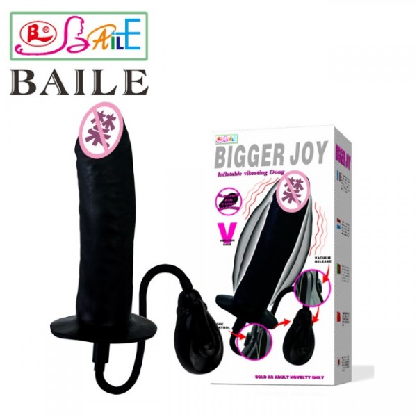 Baile - Bigger Joy, Inflatable Vibrating Dildo