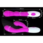 Baile - Pretty Love Andre Rabbit Vibrator With 3 Types Of Waving