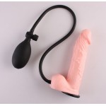 Baile - Ultra Harness Inflatable Strap on Dildo